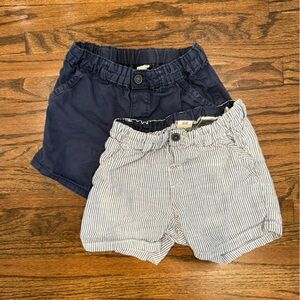 H&M Kids Striped and Navy Shorts